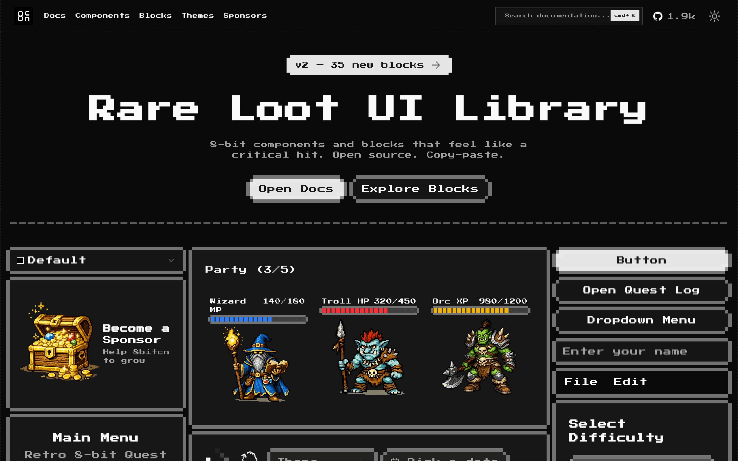 8bitcn/ui