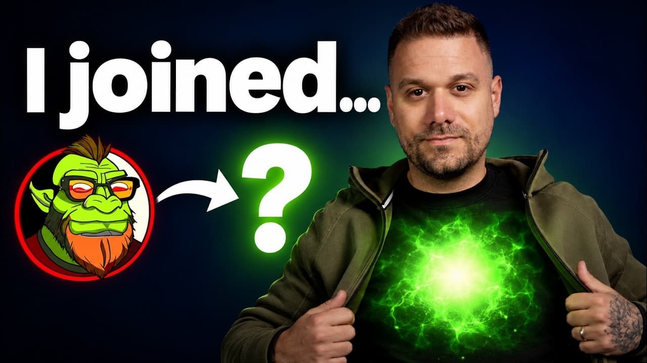 Cover Image for I'm green. Neon is green.