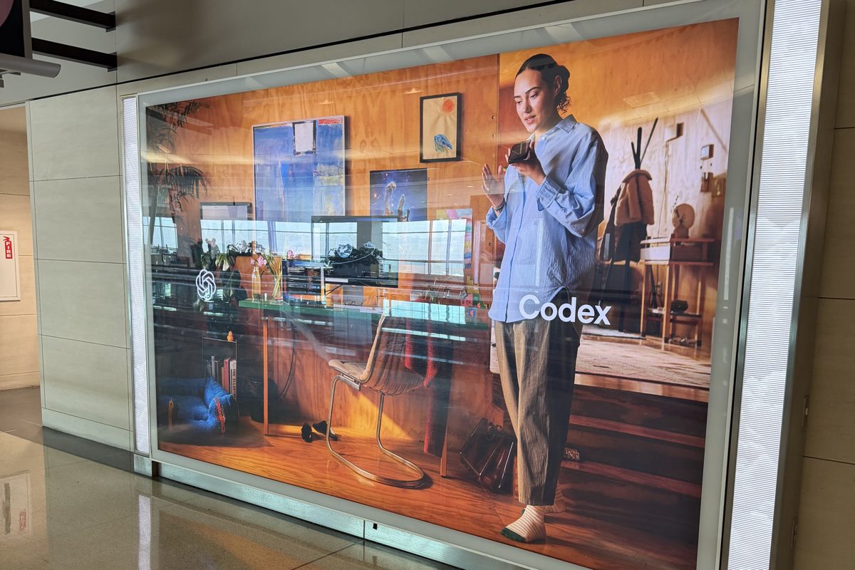 OpenAI Codex billboard in San Francisco